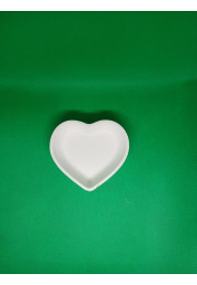 vide poche coeur blanc