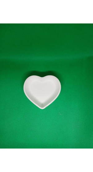 vide poche coeur blanc