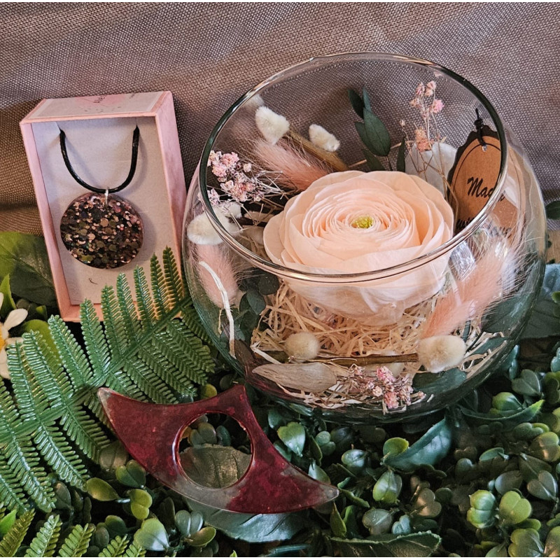 Set „Florale Flucht & Lesen“